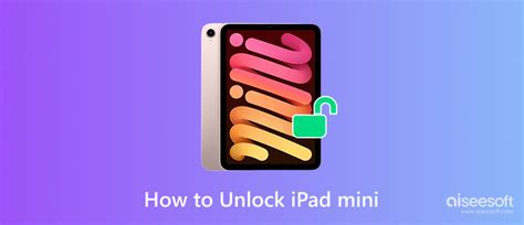 itunes unlock ipad mini, How to factory reset a locked