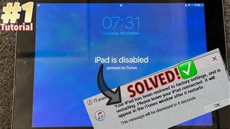 itunes unlock ipad when disabled, Apple ipad 7th & 8th generation handheld tablet password locked mac