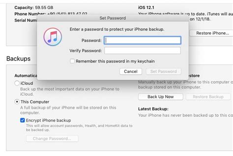itunes unlock iphone backup password, Forgot iphone backup password?