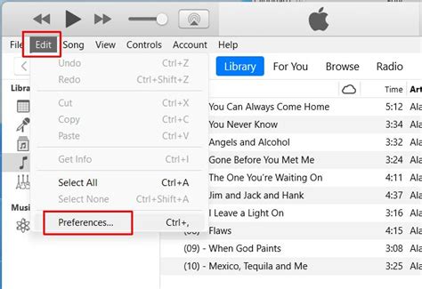 itunes windows playback preferences, How to adjust song volume in itunes