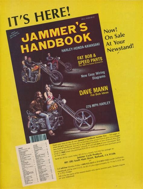 Jammer Cycle Products Catalog