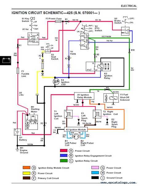 jd 425 wiring diagram 
