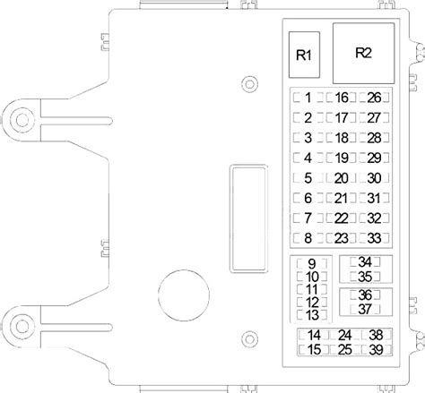 jeep liberty fuse box diagram 2005 