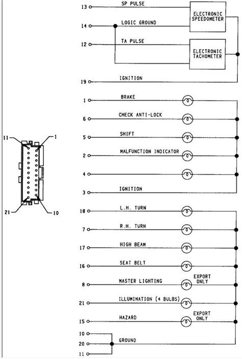 jeep wrangler dash wiring diagram 