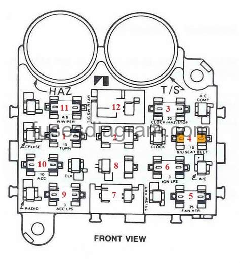 jeep wrangler parts diagram fuse 