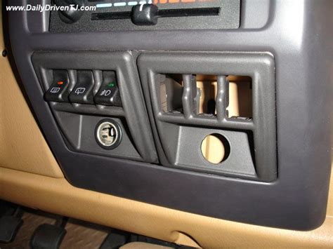 jeep yj wiring ashtray 