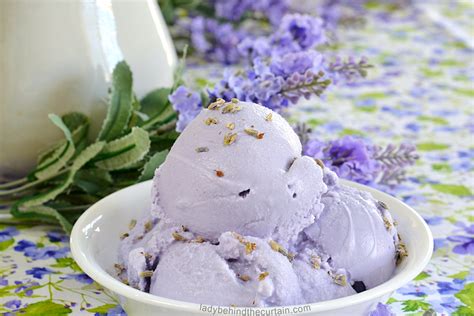 jenis lavender ice cream