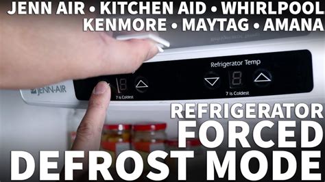 jenn air fridge ice maker not working