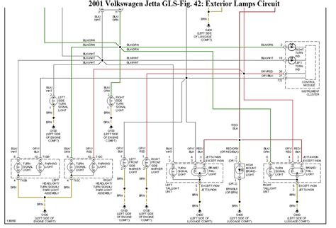 jetta tail light wiring diagram 