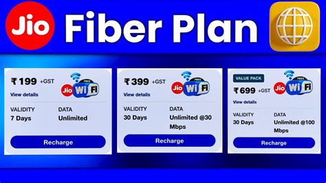 jio wifi data plans, Jio fiber plans revamped, now start at rs. 399; 30-day free trial