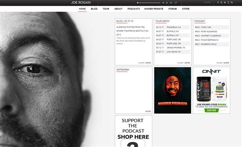 joe rogan website design, Does joe rogan take steroids? – firstsportz
