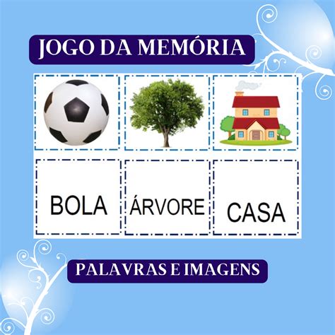 jogo da memória com palavras