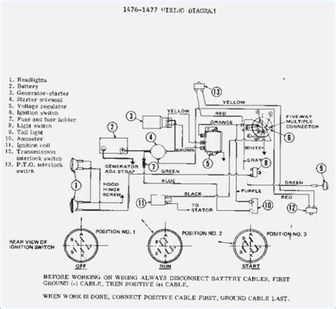 john deere 1050 tractor wiring diagram 