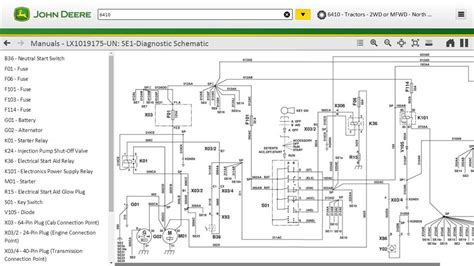 john deere excavator wiring diagram 