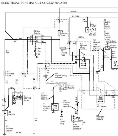 john deere l118 wiring harness 