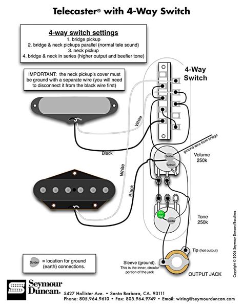 johnson wiring diagram telecaster 