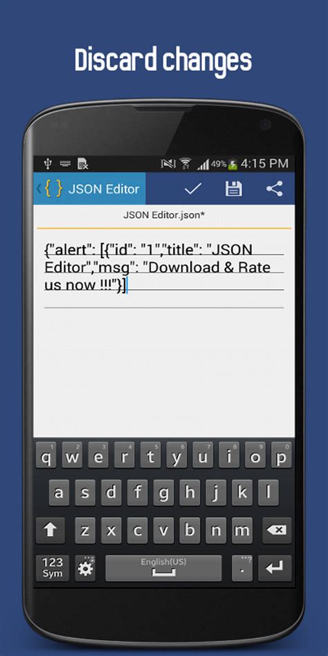 json editor app, Json editor app installation guide