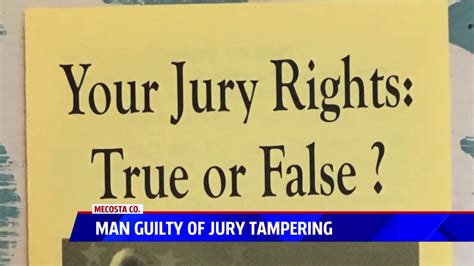 jury tampering
