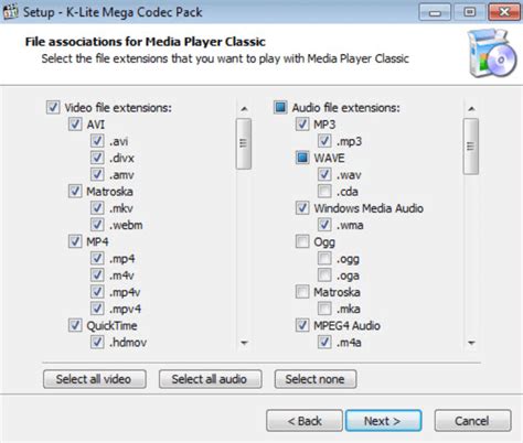 k-lite codec pack vs media player classic, K- lite codec pack. K-lite codec pack