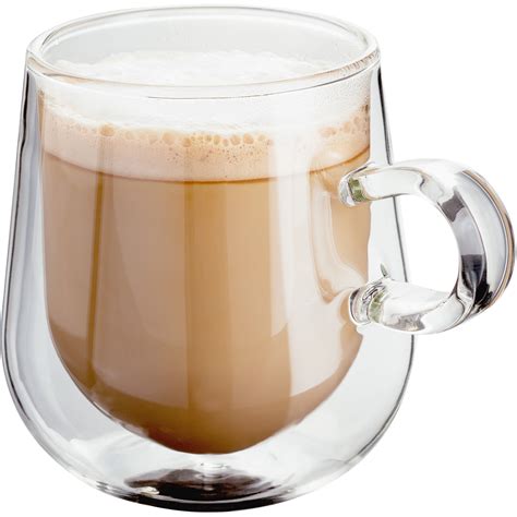 kaffe latte glas