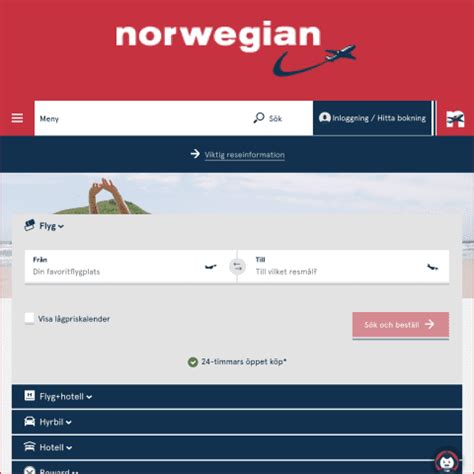 kampanjkod norwegian