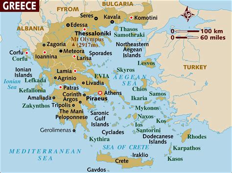 karta grekland öar