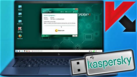 kaspersky bootable usb, Cara scan pc atau laptop dengan kaspersky rescue disk