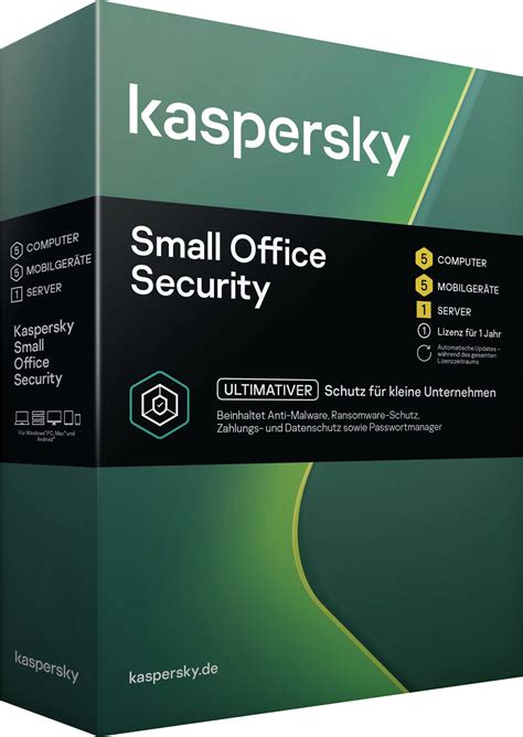 kaspersky small office security, Kaspersky small office security 10+10+1 geräte 1 jahr