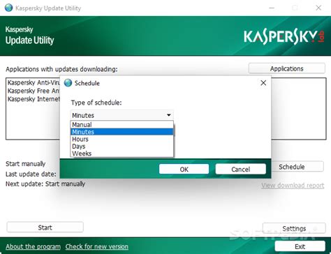 kaspersky update utility, Kaspersky update utility