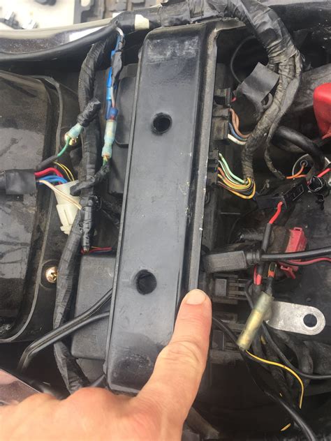 kawasaki fuse box location 