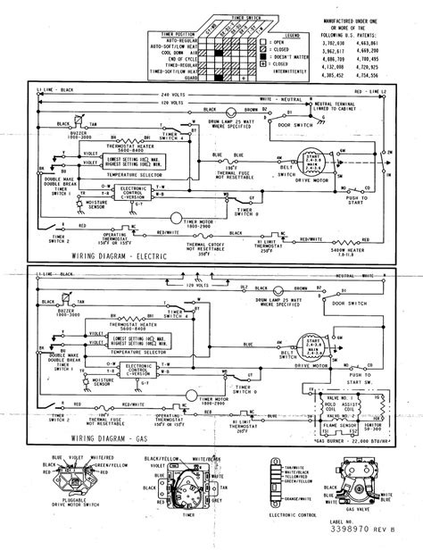 kenmore 80 series gas dryer wiring diagram 