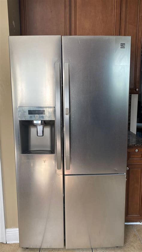 kenmore side by side ice maker