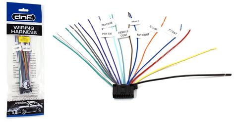kenwood car stereo wiring harness pinout 