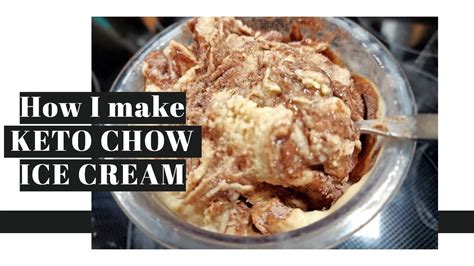 keto chow ice cream