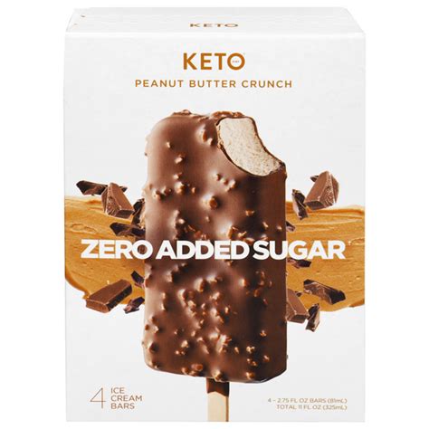 keto zero sugar ice cream bars