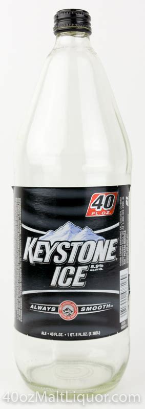 keystone ice alcohol content