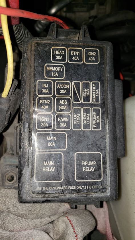 kia spectra5 fuse box location 