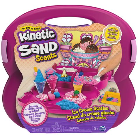 kinetic sand ice cream kit