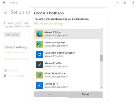 kiosk mode edge browser, Kiosk chromium. How to set up microsoft edge (chromium) in kiosk mode on windows 10