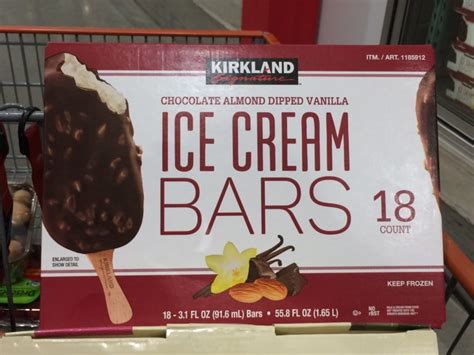 kirkland ice cream bar