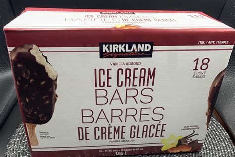 kirkland ice cream bars