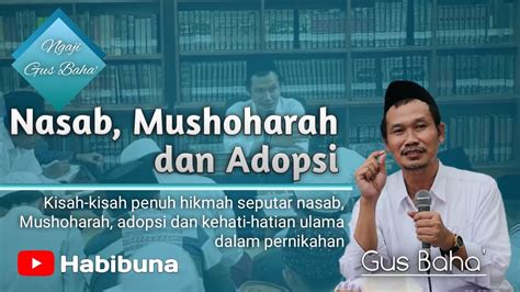 Kisah Gus Baha Nasab Perkawinan hingga Karir Intelektual PDF Download