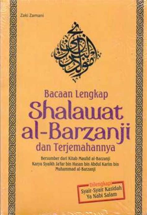 Kitab Al Barzanji Dan Terjemahannya PDF Download