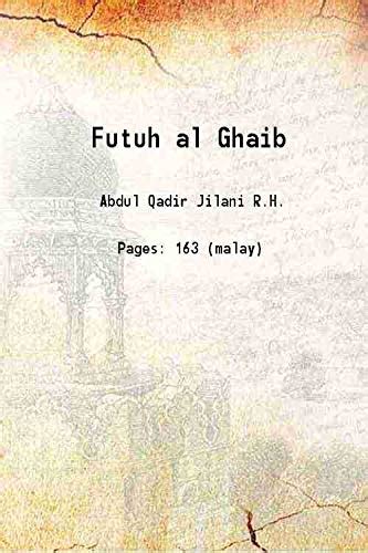 Kitab Futuh Al Ghaib PDF Download