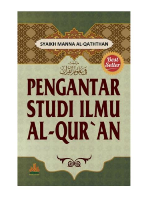 Kitab Terjemah Mabahis Fi Ulumi Quran PDF Download