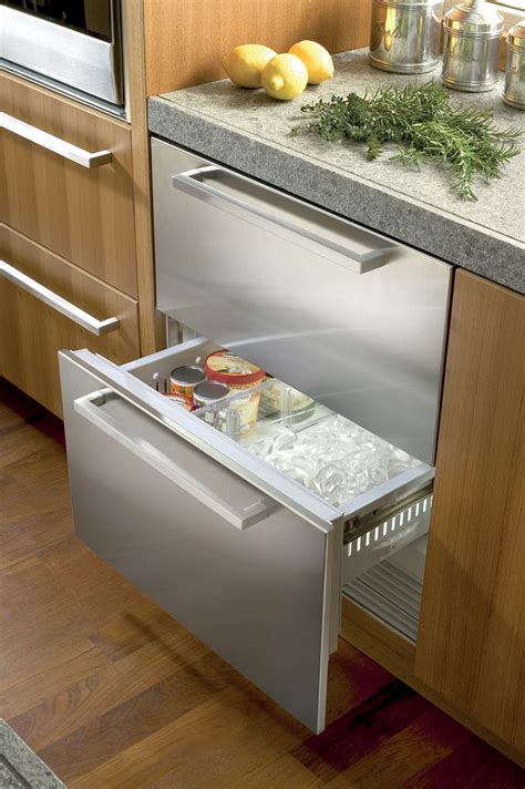 kitchen ice maker drawer