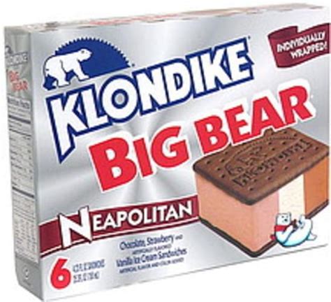 klondike ice cream sandwich calories