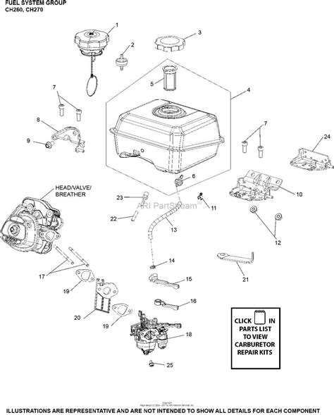 kohler command 27 hp engine carburetor diagram 