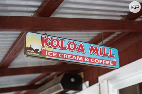 koloa mill ice cream & coffee