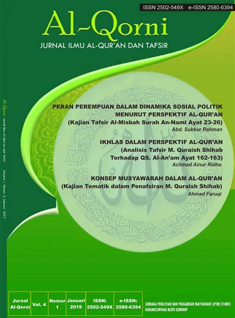 KONSEP MUSYAWARAH DALAM ALQURAN KAJIAN TAFSIR â PDF Download
